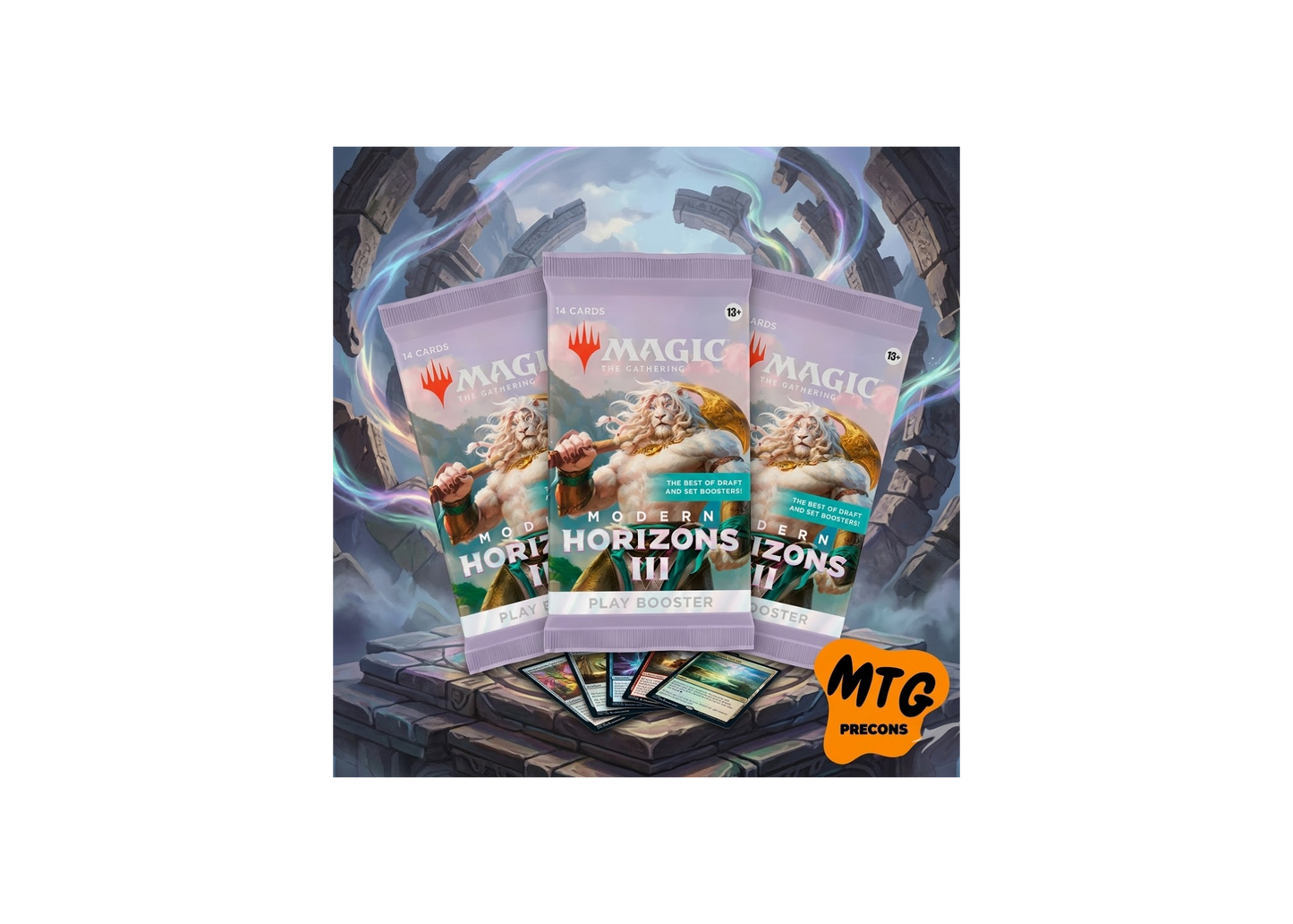 MTG Modern Horizons 3 – 3x Play Booster Packs – Sealed – English – Fast UK Dispatch