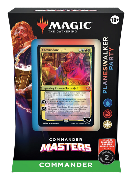 Magic: The Gathering Commander Masters - Planeswalker Party Commander Deck - New and Sealed