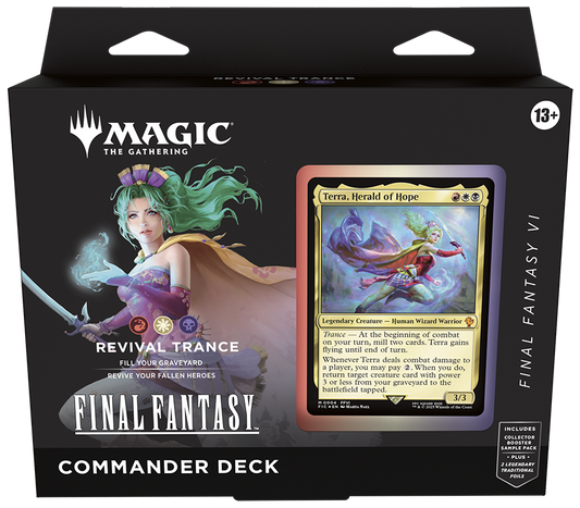 Magic: The Gathering x Final Fantasy - 'Revival Trance' Commander Deck