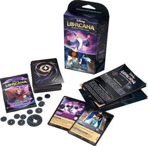 Disney Lorcana: Rise of the Floodborn Starter Decks (Set of 2)