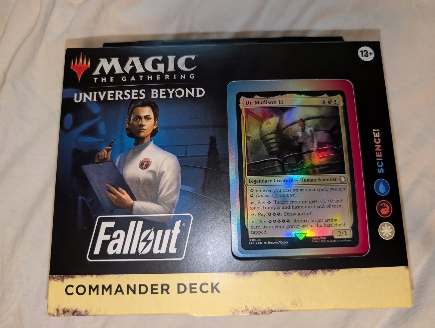 Fallout Science! Commander Deck - Energy Artifacts MTG Precon MTG Precons Fallout Science! Commander Deck - Energy Artifacts MTG Precon MTG Precons