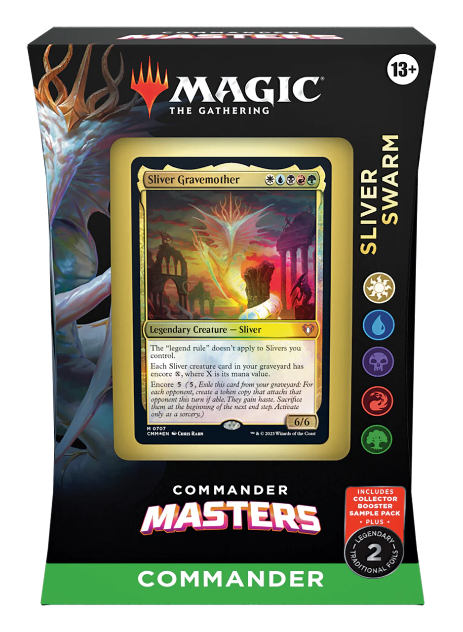 Magic: The Gathering Commander Masters - Sliver Swarm Commander Deck - New and Sealed
