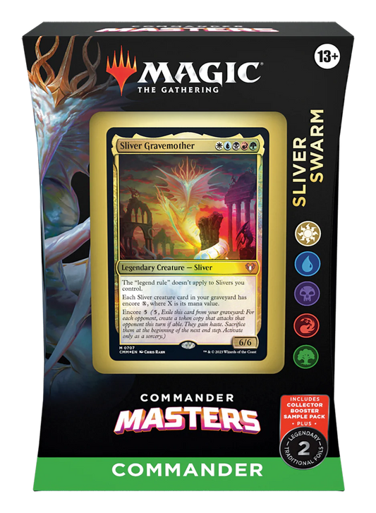 Magic: The Gathering Commander Masters - Sliver Swarm Commander Deck - New and Sealed