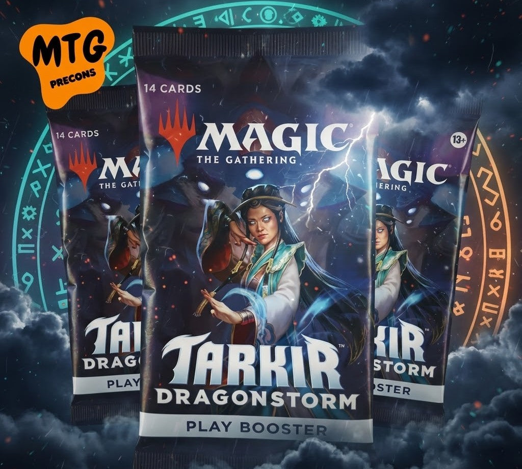Magic: The Gathering – Tarkir: Dragonstorm Play Booster 3-Pack Bundle