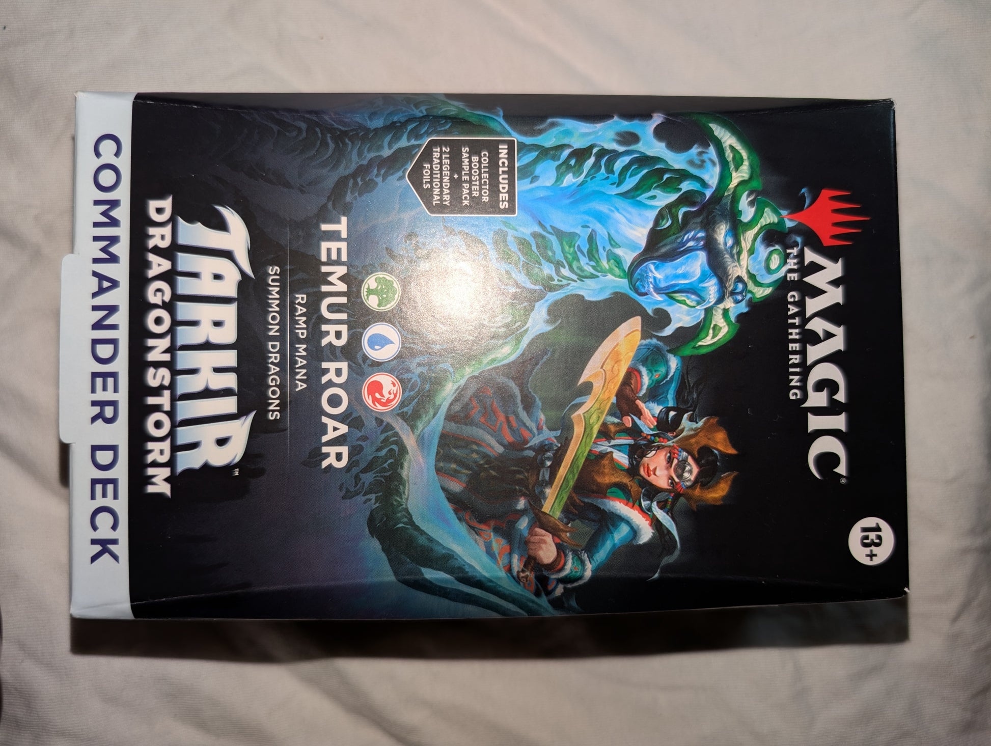 Temur Roar | Tarkir Dragonstorm Commander Deck MTG Precons Temur Roar | Tarkir Dragonstorm Commander Deck MTG Precons
