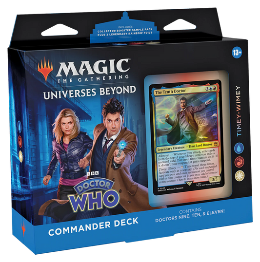 Magic: The Gathering Doctor Who Timey Wimey Commander Deck - New and Sealed