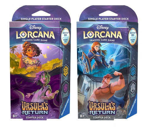 Disney Lorcana: Ursula's Return Starter Decks (Set of 2)