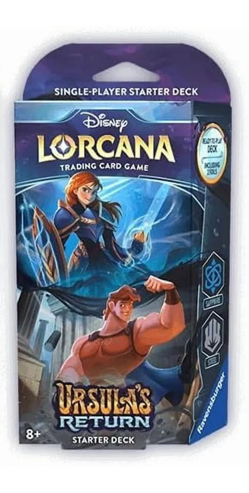 Disney Lorcana: Ursula's Return Starter Decks (Set of 2)