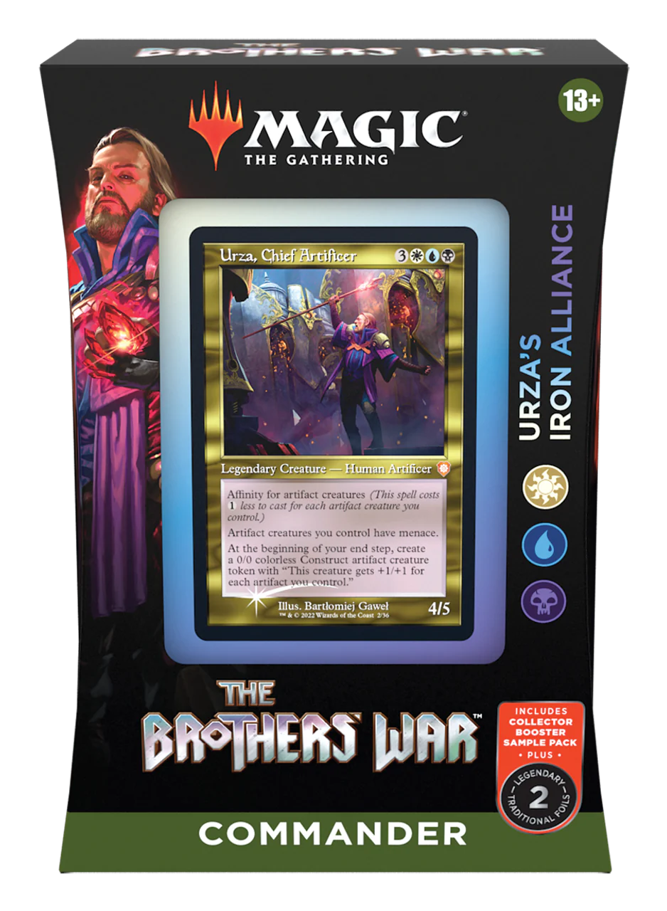 Magic: The Gathering The Brothers' War - Urza's Iron Alliance Commander Deck - New and Sealed