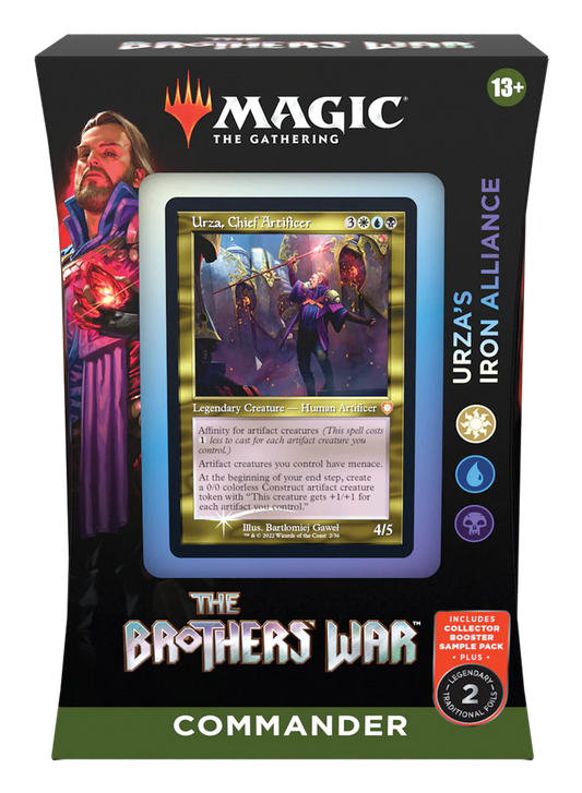 Magic: The Gathering The Brothers' War - Urza's Iron Alliance Commander Deck - New and Sealed