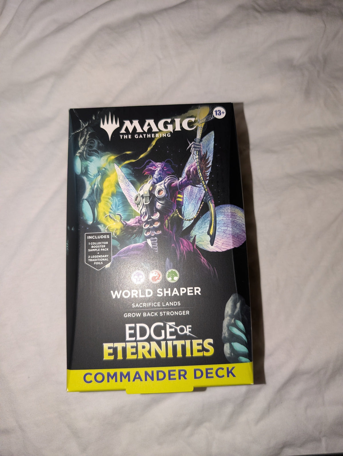 World Shaper Commander Deck - real product photo