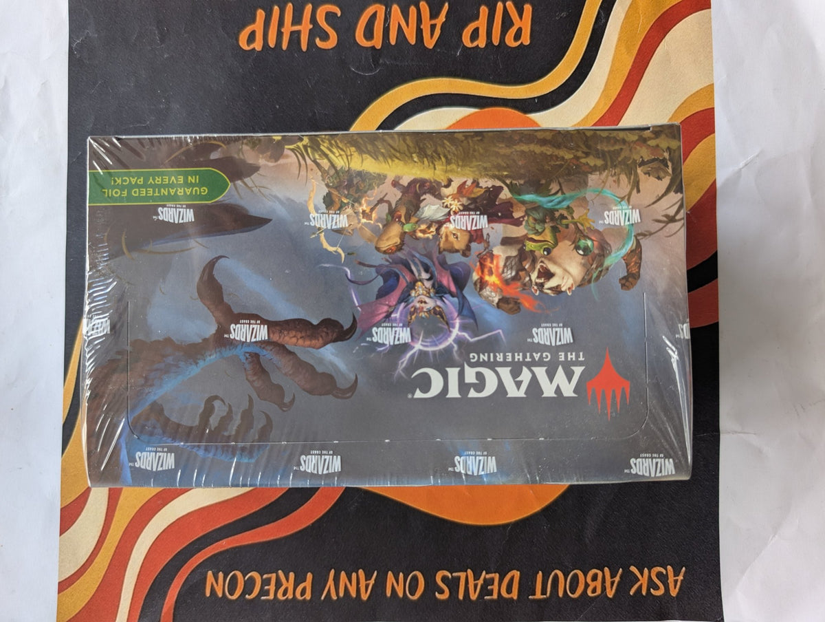 Bloomburrow Play Booster Box 36 packs - sealed display front, real product photo