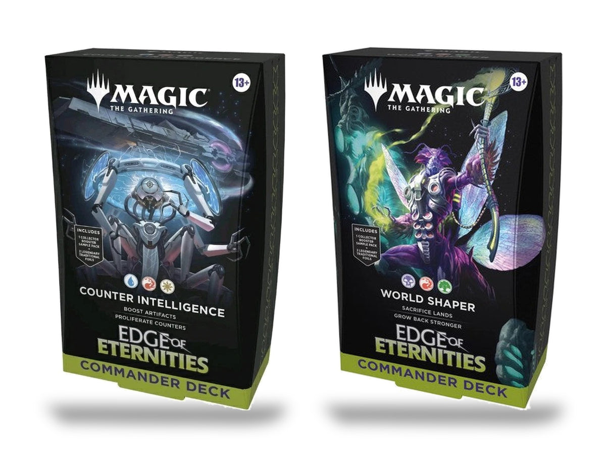 Edge of Eternities Commander Deck Set - both sealed decks