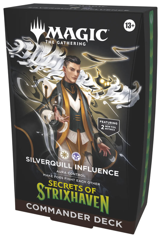 Secrets of Strixhaven Silverquill Influence Commander Deck