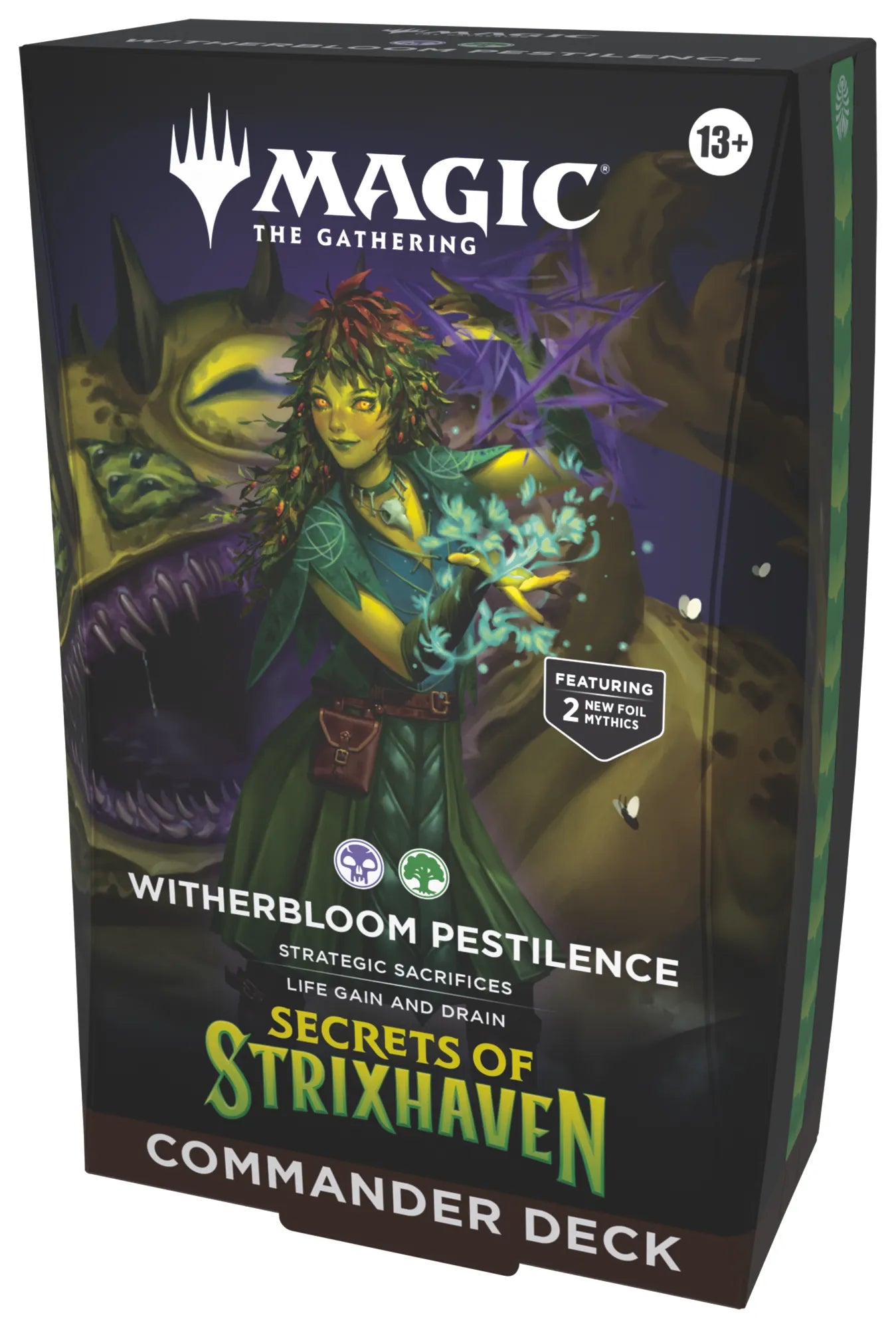 Secrets of Strixhaven Witherbloom Pestilence Commander Deck