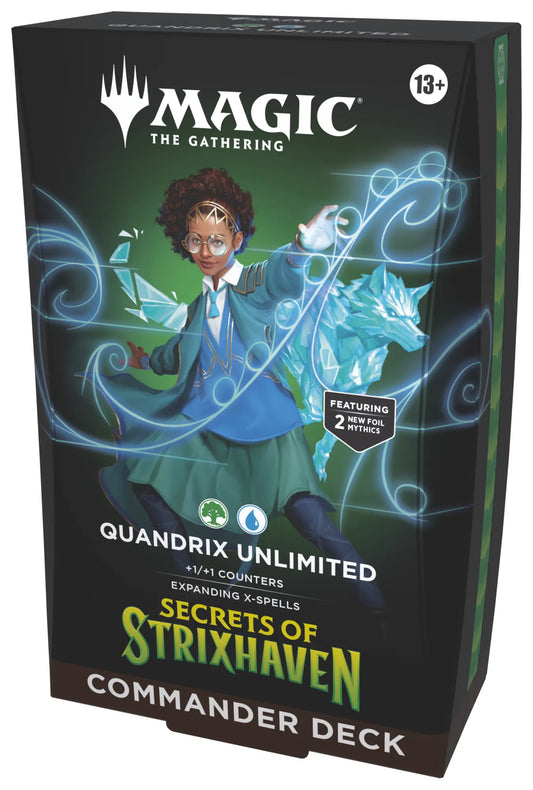 Secrets of Strixhaven Quandrix Unlimited Commander Deck