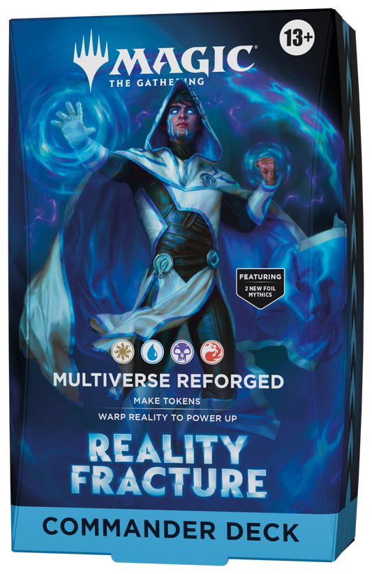 MTG Reality Fracture Multiverse Reforged Commander Deck box
