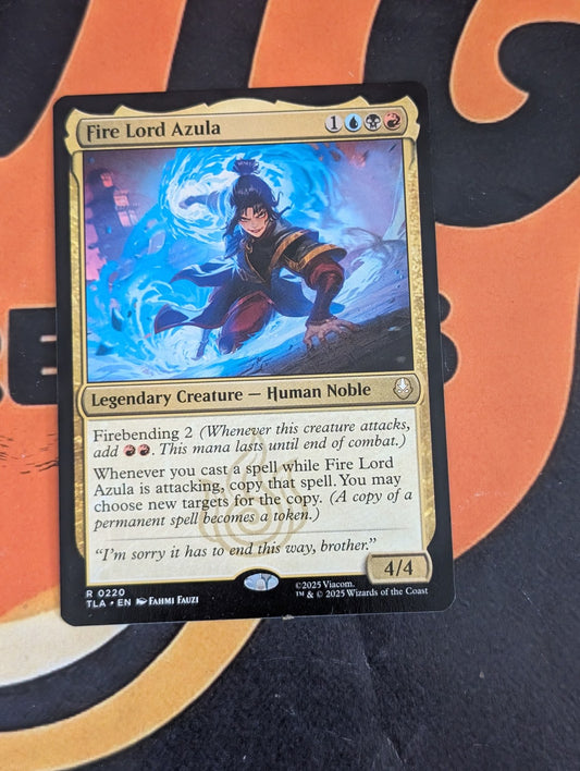 Fire Lord Azula – actual card photo
