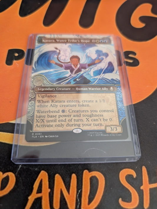 Katara, Water Tribe's Hope – actual card photo