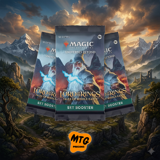 Magic: The Gathering - The Lord of the Rings: Tales of Middle-earth Set Booster 3-Pack Bundle