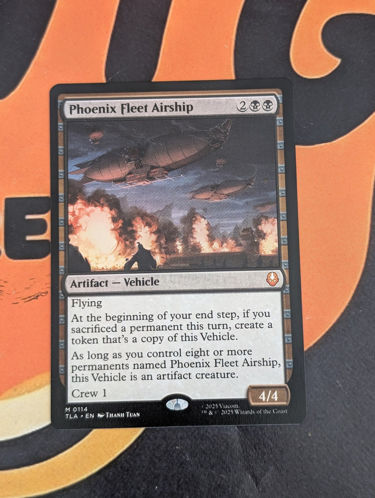 Phoenix Fleet Airship – actual card photo