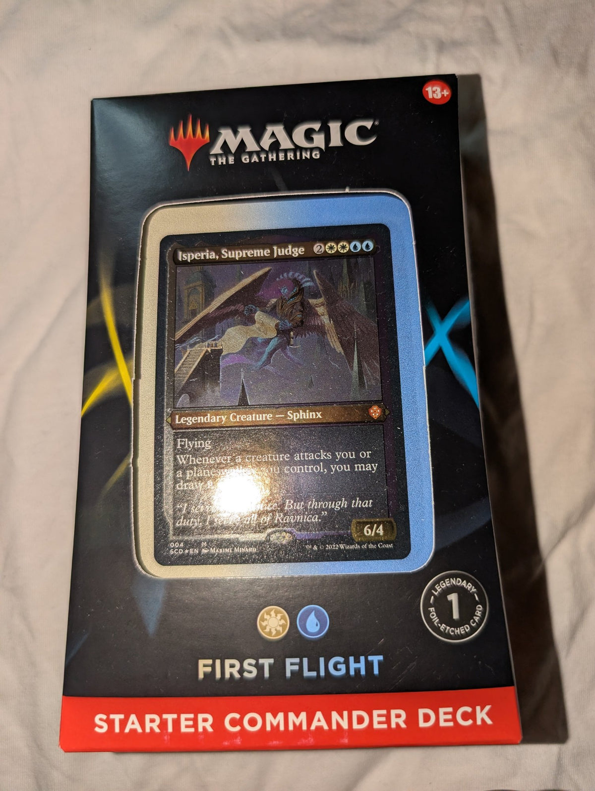 First Flight Starter Commander Deck - real product photo
