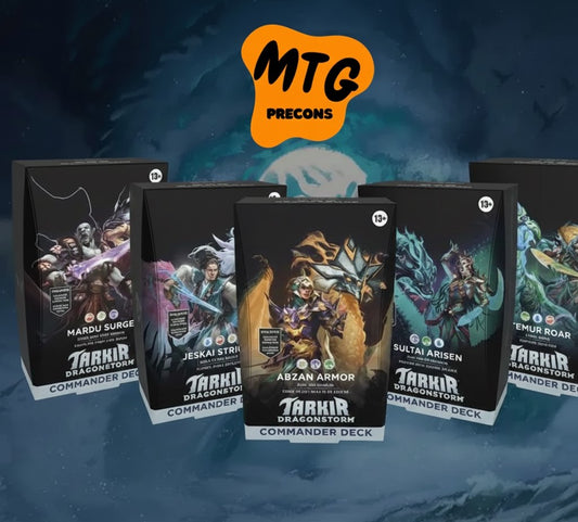 Magic: The Gathering – Tarkir: Dragonstorm Commander Deck Set (All 5 Decks)