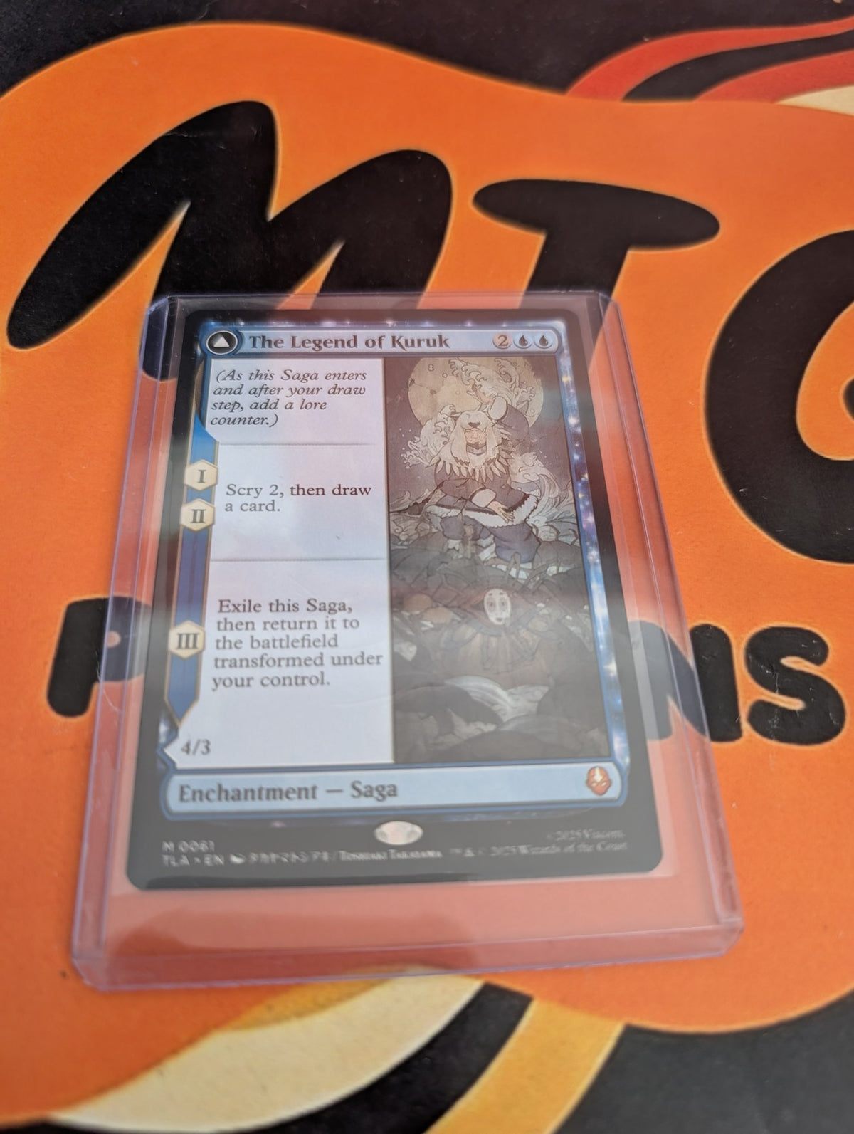 The Legend of Kuruk // Avatar Kuruk – actual card photo