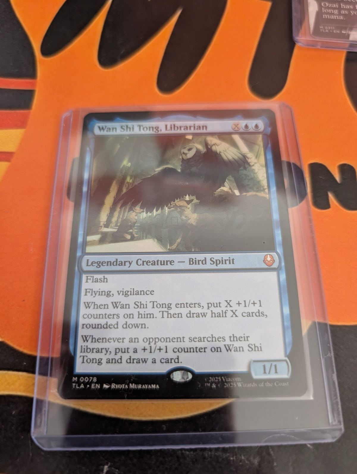 Wan Shi Tong, Librarian – actual card photo